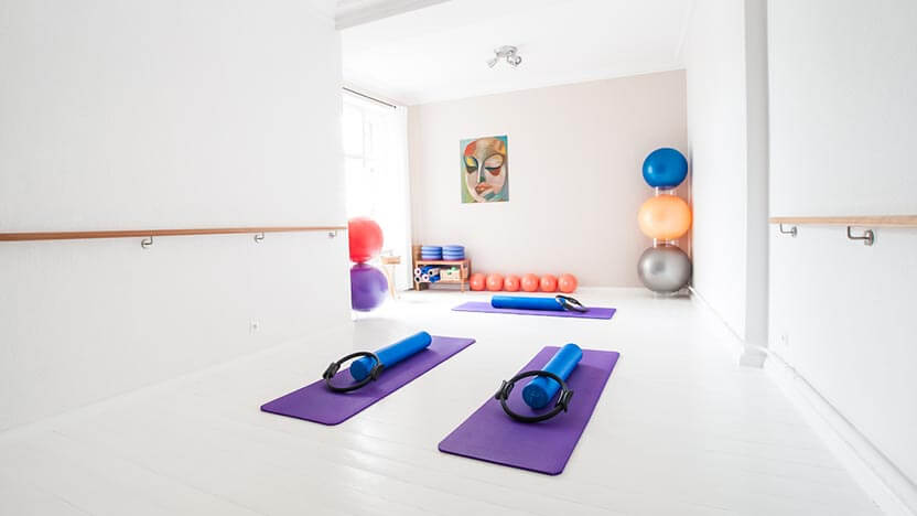 A beautiful, light-filled mat Pilates studio in Berlin, Germany