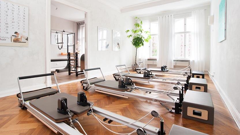 A bright and airy Reformer Pilates studio in Berlin, Germany