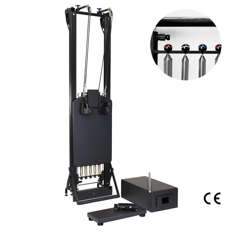 SPX® Max Reformer Bundle with Vertical Stand and High Precision Gearbar (ONYX)